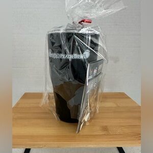 New Indiana University Chick-FilA Peach Bowl Coffee Water Thermo Mug Collectible